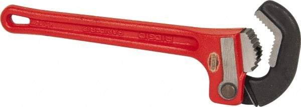 Ridgid - 10" Cast Iron & Steel RapidGrip Pipe Wrench - 1-1/2" Pipe Capacity - Makers Industrial Supply