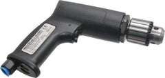 Ingersoll-Rand - 3/8" Keyed Chuck - Pistol Grip Handle, 2,100 RPM, 19 CFM, 0.5 hp, 90 psi - Makers Industrial Supply