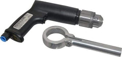 Ingersoll-Rand - 1/2" Keyed Chuck - Pistol Grip Handle, 950 RPM, 19 CFM, 0.5 hp, 90 psi - Makers Industrial Supply