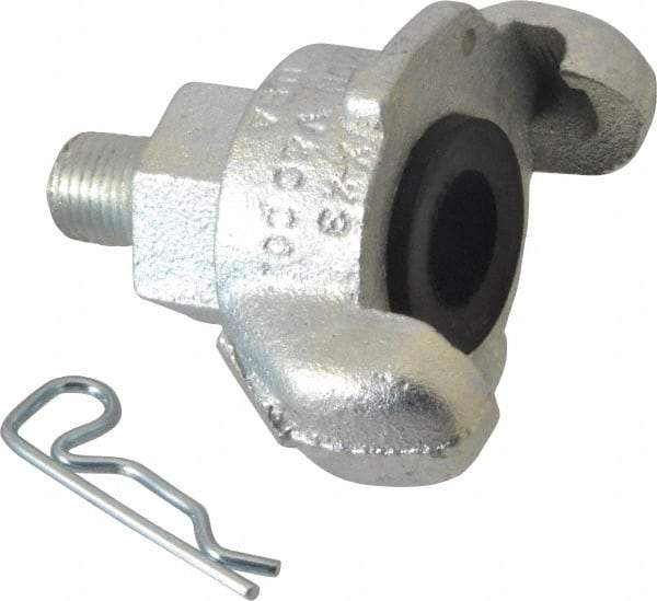 Dixon Valve & Coupling - 1/4" NPT, Universal Hose Coupling with Male NPT Ends - Malleable Iron - Makers Industrial Supply