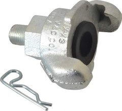 Dixon Valve & Coupling - 1/4" NPT, Universal Hose Coupling with Male NPT Ends - Malleable Iron - Makers Industrial Supply