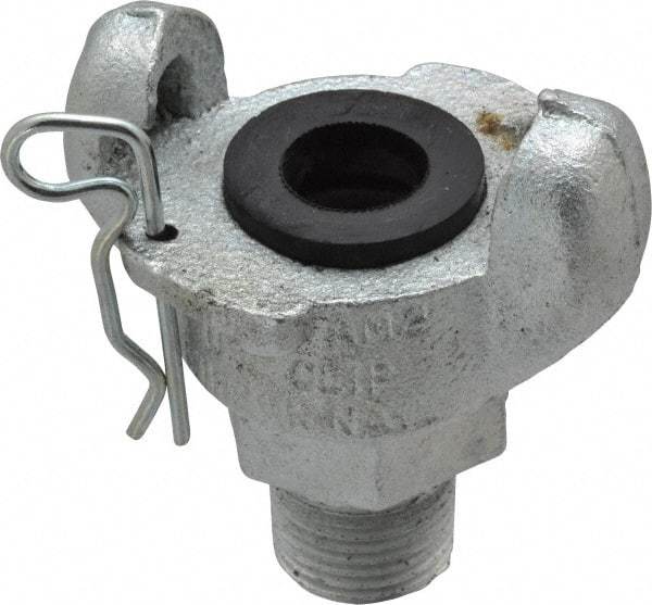 Dixon Valve & Coupling - 1/2" NPT, Universal Hose Coupling with Male NPT Ends - Malleable Iron - Makers Industrial Supply