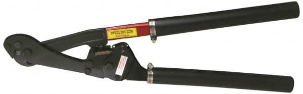 H.K. Porter - 28" OAL, 1/2" Capacity, Guy Strand Cutter - Angled Tip Head, Rubber Handle - Makers Industrial Supply