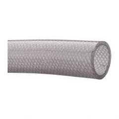 Made in USA - 1-1/2" ID x 1.929" OD, 0.215" Wall Thickness, Cut to Length (100' Standard Length) PVC Tube - Clear, 70 Max psi, 80 Shore A Hardness - Makers Industrial Supply