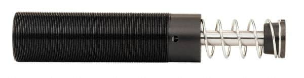 Parker - M45x1.5 Thread, 1/2 Rod Diam, 0.91 Stroke Length, Male Button Shock - 1-3/4 Shock Outside Diam, 5.69 OAL - Makers Industrial Supply