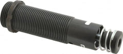 Parker - 1-1/4-12 Thread, 3/8 Rod Diam, 0.91 Stroke Length, Male Button Shock - 1-1/4 Shock Outside Diam, 5.44 OAL - Makers Industrial Supply