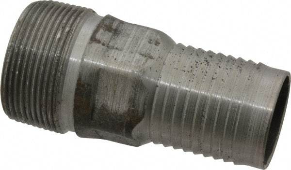 Campbell Fittings - 1-1/2" Pipe ID, Threaded Combination Nipple for Hoses - Steel - Makers Industrial Supply