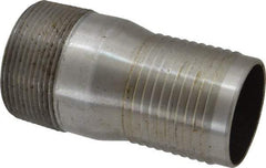 Campbell Fittings - 2-1/2" Pipe ID, Threaded Combination Nipple for Hoses - Steel - Makers Industrial Supply