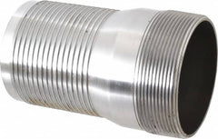 Campbell Fittings - 4" Pipe ID, Threaded Combination Nipple for Hoses - Steel - Makers Industrial Supply