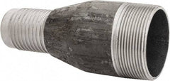 Campbell Fittings - 1-1/2" Pipe ID, Reducer Combination Nipple for Hoses - 2 Male NPT, Steel - Makers Industrial Supply