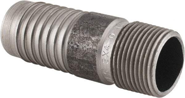 Campbell Fittings - 1" Pipe ID, Expander Combination Nipple for Hoses - 3/4 Male NPT, Steel - Makers Industrial Supply