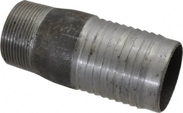 Campbell Fittings - 2" Pipe ID, Expander Combination Nipple for Hoses - 1-1/2 Male NPT, Steel - Makers Industrial Supply