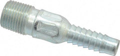 Campbell Fittings - 1/2" Pipe ID, Threaded Combination Nipple for Hoses - Plated Steel - Makers Industrial Supply