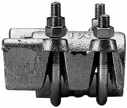 Campbell Fittings - 1-1/4" Hose, Interlocking U-Bolt Clamp - Plated Steel - Makers Industrial Supply