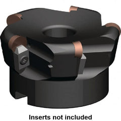 Kennametal - 2.501" Cut Diam, 0.249" Max Depth, 1" Arbor Hole, 5 Inserts, RPG 43 Insert Style, Indexable Copy Face Mill - KSSR Cutter Style, 13,500 Max RPM, 2 High, Series KIPR - Makers Industrial Supply