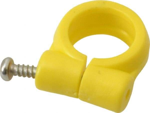 Value Collection - 1/4" Hose Inside Diam, Coolant Hose Element Clamp - For Use with 1/4" Snap Together Hose System, 4 Pieces - Makers Industrial Supply