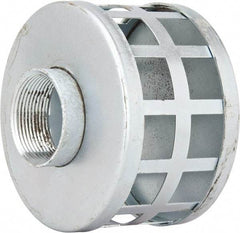 Kuriyama of America - 1-1/2" Hose, Square Hole Strainer - Plated Steel - Makers Industrial Supply