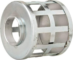 Kuriyama of America - 2" Hose, Square Hole Strainer - Plated Steel - Makers Industrial Supply