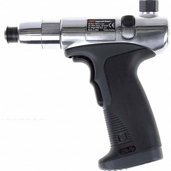 Ingersoll-Rand - 1/4" Bit Holder, 1,000 RPM, Pistol Grip Handle Air Screwdriver - 46 In/Lb Torque, 16 CFM - Makers Industrial Supply