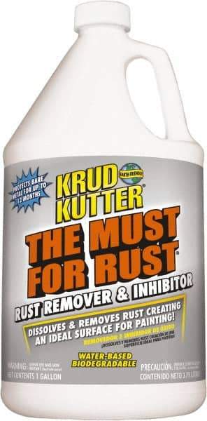 Krud Kutter - 1 Gal Bottle Rust Remover - Removes Rust Deposits - Makers Industrial Supply