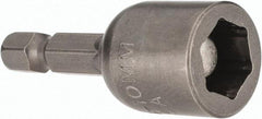 Proto - 10mm Magnetic Nutsetter - 1/4" Hex Drive, 2-9/16" OAL - Makers Industrial Supply