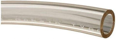 Made in USA - 5/8" ID x 7/8" OD, 1/8" Wall Thickness, Cut to Length (50' Standard Length) Plastic Tube - Clear, 30 Max psi, 65 Hardness - Makers Industrial Supply