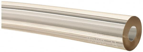 Made in USA - 3/8" ID x 7/8" OD, 1/4" Wall Thickness, Cut to Length (50' Standard Length) Tygon Tube - Clear, 50 Max psi, 40 Hardness - Makers Industrial Supply