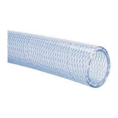 Made in USA - 1-1/4" ID x 1-11/16" OD, 7/32" Wall Thickness, Cut to Length (50' Standard Length) PVC Tube - Clear, 80 Max psi, 80 Hardness - Makers Industrial Supply