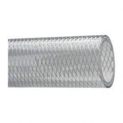 Made in USA - 1-1/2" ID x 1-15/16" OD, 7/32" Wall Thickness, Cut to Length (50' Standard Length) PVC Tube - Clear, 80 Max psi, 80 Hardness - Makers Industrial Supply