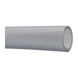 Made in USA - 2" ID x 2-1/2" OD, 1/4" Wall Thickness, Cut to Length (50' Standard Length) PVC Tube - Clear, 80 Max psi, 80 Hardness - Makers Industrial Supply