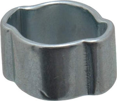 Oetiker - 5 to 7mm, Zinc-Plated 2-Ear Clamp - 1/4" Noml Size, 3.14mm Inner Width, 6mm Wide x 0.7mm Thick, Carbon Steel - Makers Industrial Supply