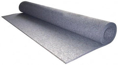 Made in USA - 1/4 Inch Thick x 72 Inch Wide x 60 Inch Long, Pressed Wool Felt Sheet - 3.1 Lbs/Square Yd., Gray, 250 psi - Makers Industrial Supply