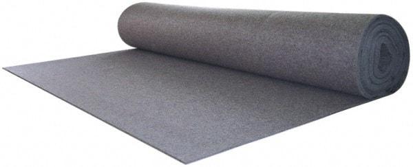 Made in USA - 1/8 Inch Thick x 72 Inch Wide x 60 Inch Long, Pressed Wool Felt Sheet - 1.1 Lbs/Square Yd., Gray, 75 psi - Makers Industrial Supply