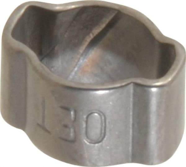 Oetiker - 3.4 to 5mm, 2 Ear Clamp - 3/16" Nominal Size - Makers Industrial Supply