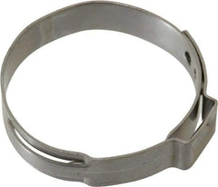 Oetiker - Stepless Ear Clamp - 1-5/16" Noml Size, 10mm Inner Width, 7mm Wide x 0.6mm Thick, Stainless Steel - Makers Industrial Supply