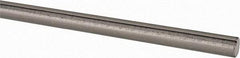 Made in USA - 3/8" Diam, 2' Long, 1045 Steel Keyed Round Linear Shafting - 3/32" Key - Makers Industrial Supply