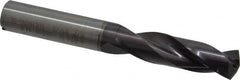 Screw Machine Length Drill Bit: 0.5512″ Dia, 140 °, Solid Carbide FIREX Finish, Right Hand Cut, Spiral Flute, Straight-Cylindrical Shank, Series 5510