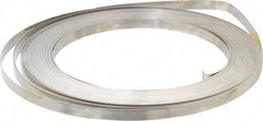 IDEAL TRIDON - Grade 201, Stainless Steel Banding Strap Roll - 1/2" Wide x 0.03" Thick - Makers Industrial Supply