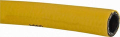 Continental ContiTech - 50' Long, 3/4" Fitting, 0 to 200°F, Nitrile High Temp & High Pressure Hose - 3/4" Inside x 1.14" Outside Diam, Yellow, 1,000 psi - Makers Industrial Supply