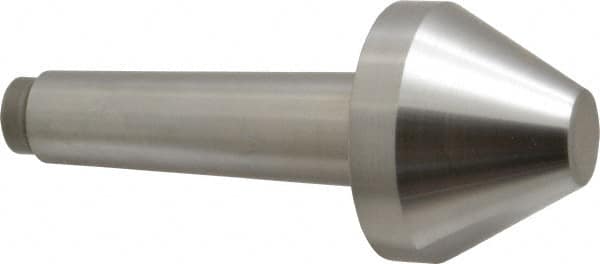 Riten - 2-3/4" Head Diam, Hardened Tool Steel Bull Nose Point Solid Dead Center - 4MT Morse Taper, 2-3/4" Point Diam, 1.508" Point Length, 2-15/16" OAL - Makers Industrial Supply