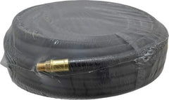 Continental ContiTech - 3/8" ID x 0.669" OD 50' Long Multipurpose Air Hose - MNPT x MNPT Ends, 200 Working psi, -40 to 190°F, 1/4" Fitting, Black - Makers Industrial Supply