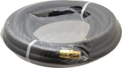 Continental ContiTech - 1/2" ID x 0.811" OD 25' Long Multipurpose Air Hose - MNPT x MNPT Ends, 200 Working psi, -40 to 190°F, 1/2" Fitting, Black - Makers Industrial Supply