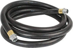 Continental ContiTech - 3/4" ID x 1-1/8" OD x 12' OAL, NPT Male x Male Petroleum Transfer Hose - 100 Max Working psi, 3/4" Fitting, Black - Makers Industrial Supply