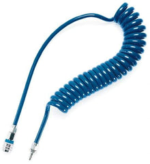 CEJN - 5/16" ID, 19.69' Long, Polyurethane Coiled & Self Storing Hose - Makers Industrial Supply