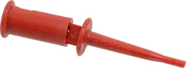 Pomona - Red Electrical Test Equipment Clip - Use with SMD Grabbers - Makers Industrial Supply