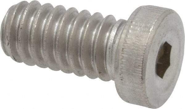 Value Collection - 1/4-20 UNC Hex Socket Drive, Low Socket Cap Screw - Grade 18-8 Stainless Steel, 1/2" Length Under Head - Makers Industrial Supply