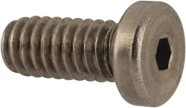 Value Collection - #8-32 UNC Hex Socket Drive, Low Socket Cap Screw - Grade 18-8 Stainless Steel, 3/8" Length Under Head - Makers Industrial Supply