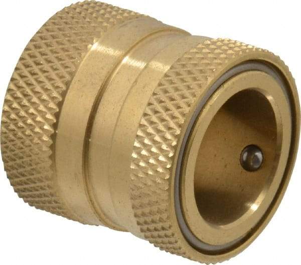 Coilhose Pneumatics - 3/4 NH Garden Hose Coupler - Brass - Makers Industrial Supply