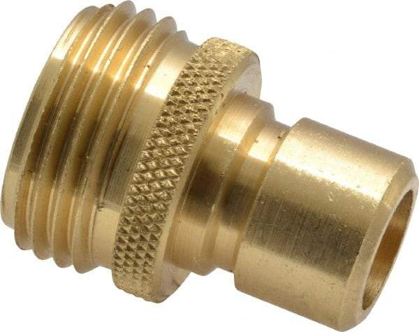 Coilhose Pneumatics - 3/4 NH Garden Hose Connector - Brass - Makers Industrial Supply