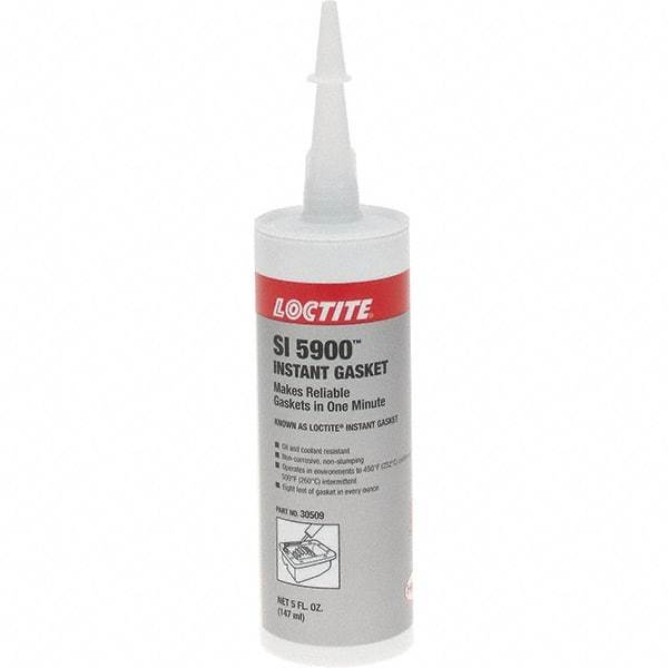 Loctite - 5 oz Cartridge Black RTV Silicone Gasket Sealant - Makers Industrial Supply